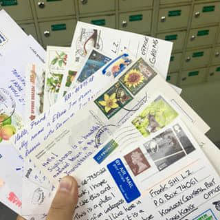 Full of love. Opening the mailbox and see all this. Thanks. Please send me a post card and I am happy to send you back in return. Frank SHI, PO BOX 74061, Kowloon Central Postoffice,  Hong Kong. Check out my offers and collections at http://www.franks.hk/postcard-draw.jsp