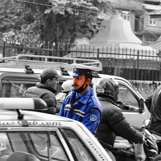 Police officer of Kathmandu