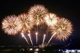 Pyromusical competition, it's my first time to watch a fireworks competition live. Truly amazing...