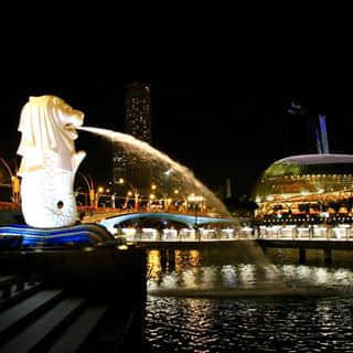Answer to previous post, it's the scale of Merlion.