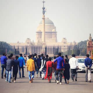 Presidential Estate. Just facing the India gate